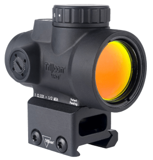 Trijicon 2200332 MRO SD  Black 1x25mm 2 MOA Green Dot Reticle Full Co-Witness Mount