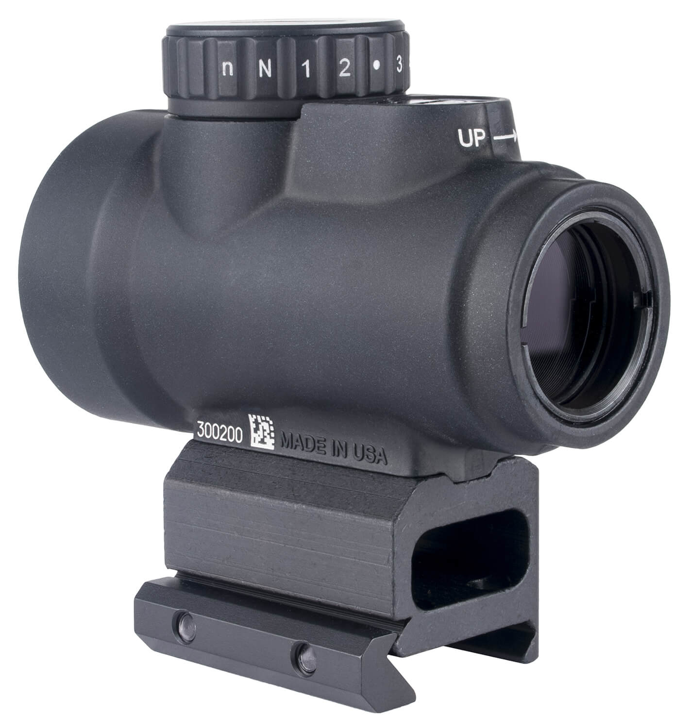 Trijicon 2200332 MRO SD Black 1x25mm 2 MOA Green Dot Reticle Full Co-Witness Mount - Image 2