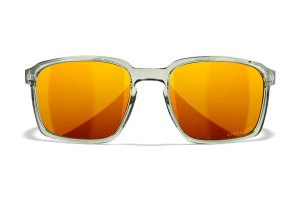 Wiley X AC6ALF04 Alfa  M/L Bronze Mirror Lens Polycarbonate Gloss Crystal Light Olive Frame