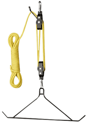 Hunters Specialties HS-00645C  4:1 Lift System Black/Yellow 600 lbs Weight Capacity