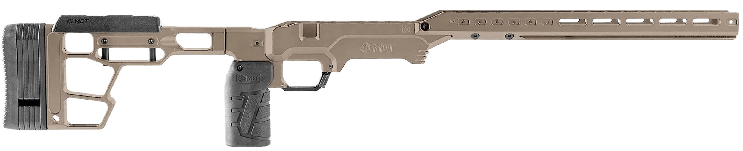 Mdt Sporting Goods Inc 114633FDE The Competitor LSS Gen3 Flat Dark Earth Fits Remington 700 Short Action