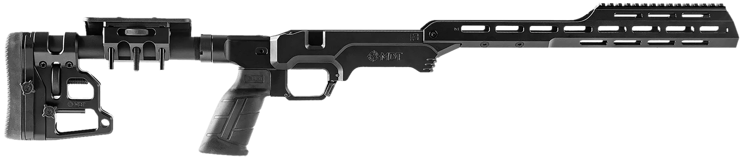 Mdt Sporting Goods Inc 114643BLK The Tactical LSS Gen3 Black Fits Savage 110 Short Action
