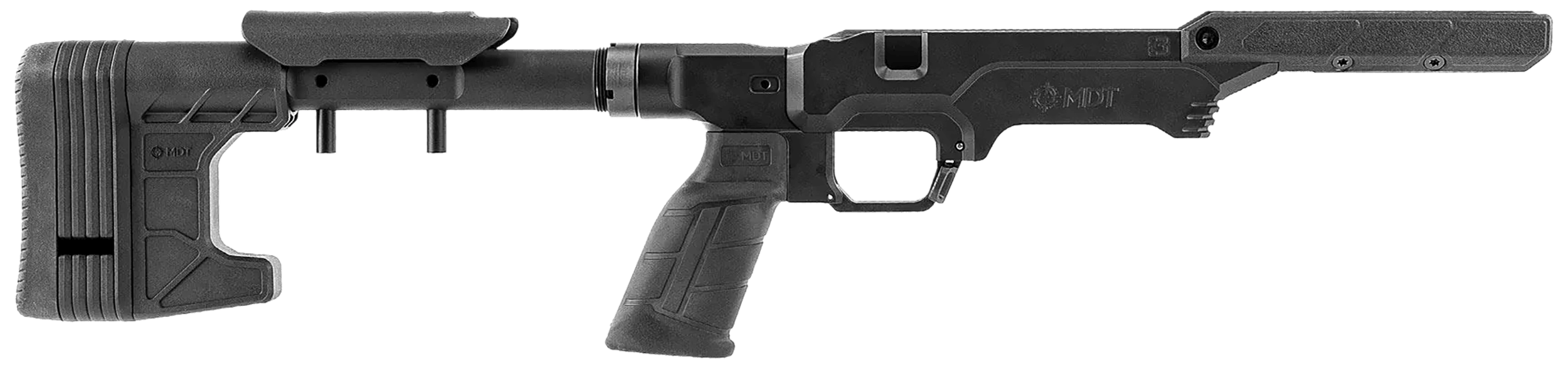 Mdt Sporting Goods Inc 114644BLK The Worker LSS Gen3 Black Fits Savage 110 Short Action