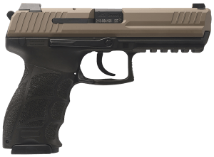 HK 81001200 P30L V3 9mm Luger 10+1 4.45" Black Polygonal Rifled Barrel Flat Dark Earth Cerakote Long/Serrated Steel Slide Flat Dark Earth Polymer Frame w/Picatinny Rail Interchangeable Backstrap Grip Ambidextrous