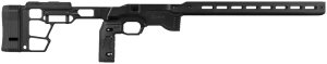 Mdt Sporting Goods Inc 109725BLK ACC Premier Gen2 Chassis Black Fits CZ 457 15" OAL