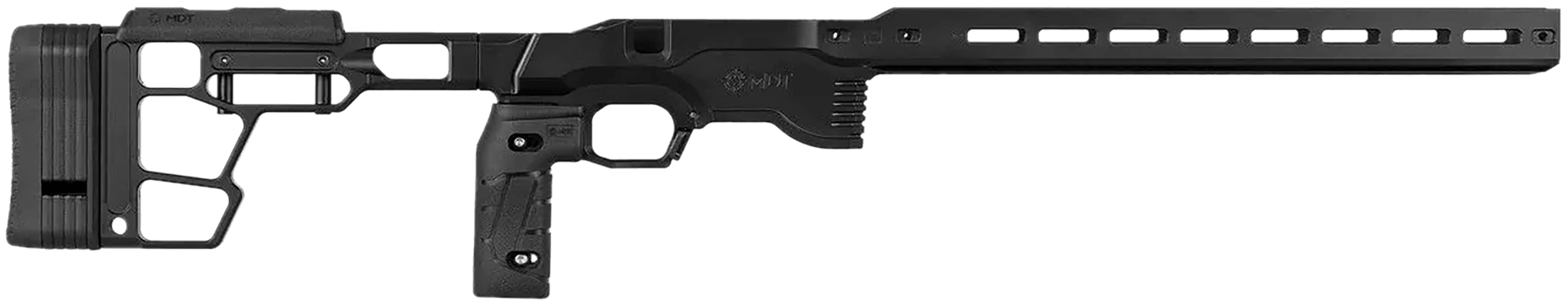 Mdt Sporting Goods Inc 109725BLK ACC Premier Gen2 Chassis Black Fits CZ 457 15" OAL