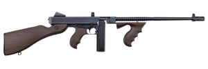 Thompson T5P 1927A-1 .45 Cal 20+1 16.50" Blued Finned Barrel Blued Receiver Walnut Grain Polymer Fixed Stock & Grip