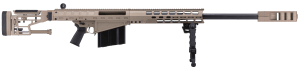 Thompson TAO50FDEFS TAO50 50 BMG 10+1 29" Black Anodized Threaded Barrel Flat Dark Earth Anodized Picatinny Rail Receiver w/Engraved Logo Magpul PRS Gen3 Black Polymer Stock Magpul MOE+ Grip Accu-Tac Bipod