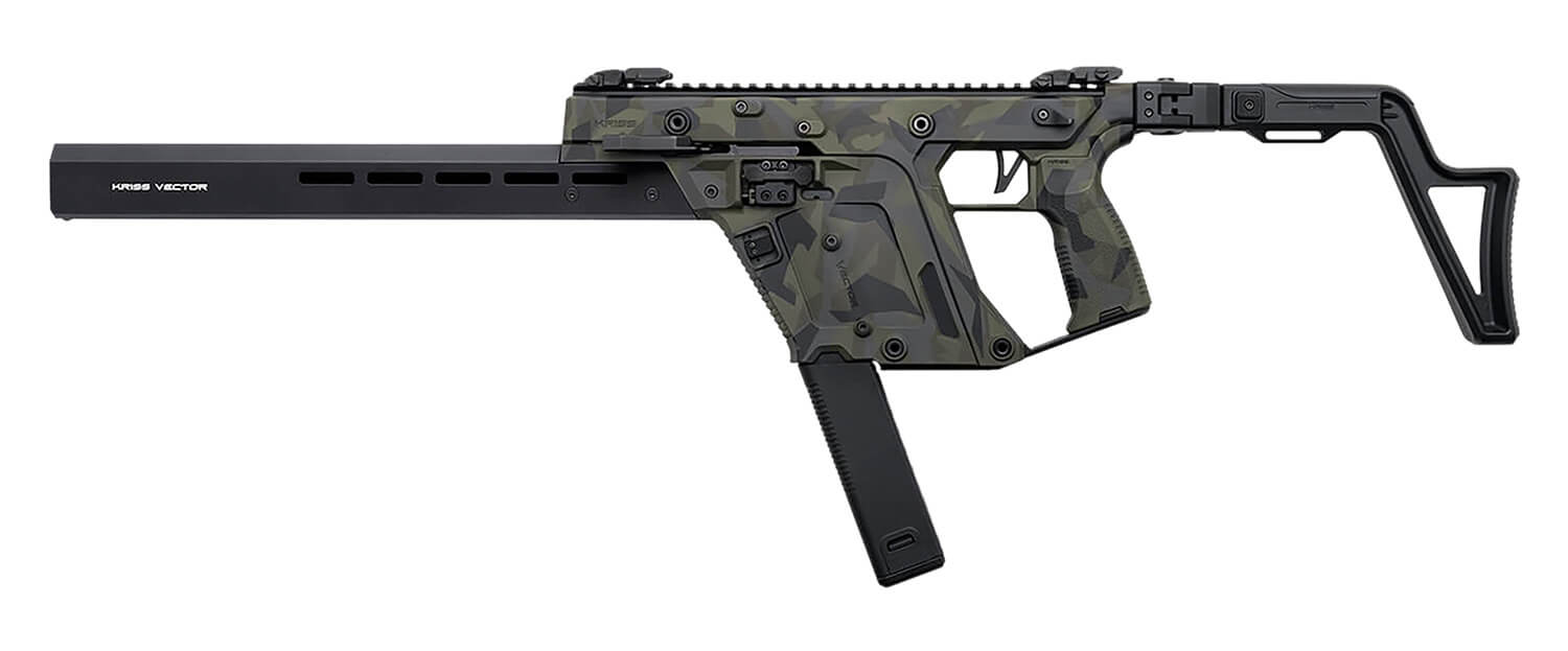 Kriss USA KV903CWD00 Vector CRB Gen3 9mm Luger 40+1 16" Black Nitride Threaded Barrel Picatinny Rail Receiver M-LOK Handguard Adjustable Folding Stock Polymer Grip Ambidextrous Glock Mag Compatible - Image 2