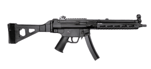 PTR 9LTBR-0090101 9LTBR 9mm Luger 30+1 12.5" Black Nitride 3 Lug Threaded Barrel M-LOK Handguard Black Anodized Aluminum Picatinny Rail Receiver Black Synthetic SB Tactical Brace Black Polymer Grip