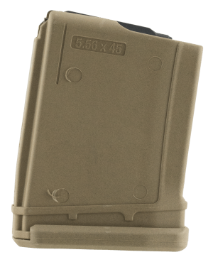 ProMag COL26 Standard 10rd 223 Rem/5.56x45mm Fits AR-15/M16 Desert Tan DuPont Zytel Polymer