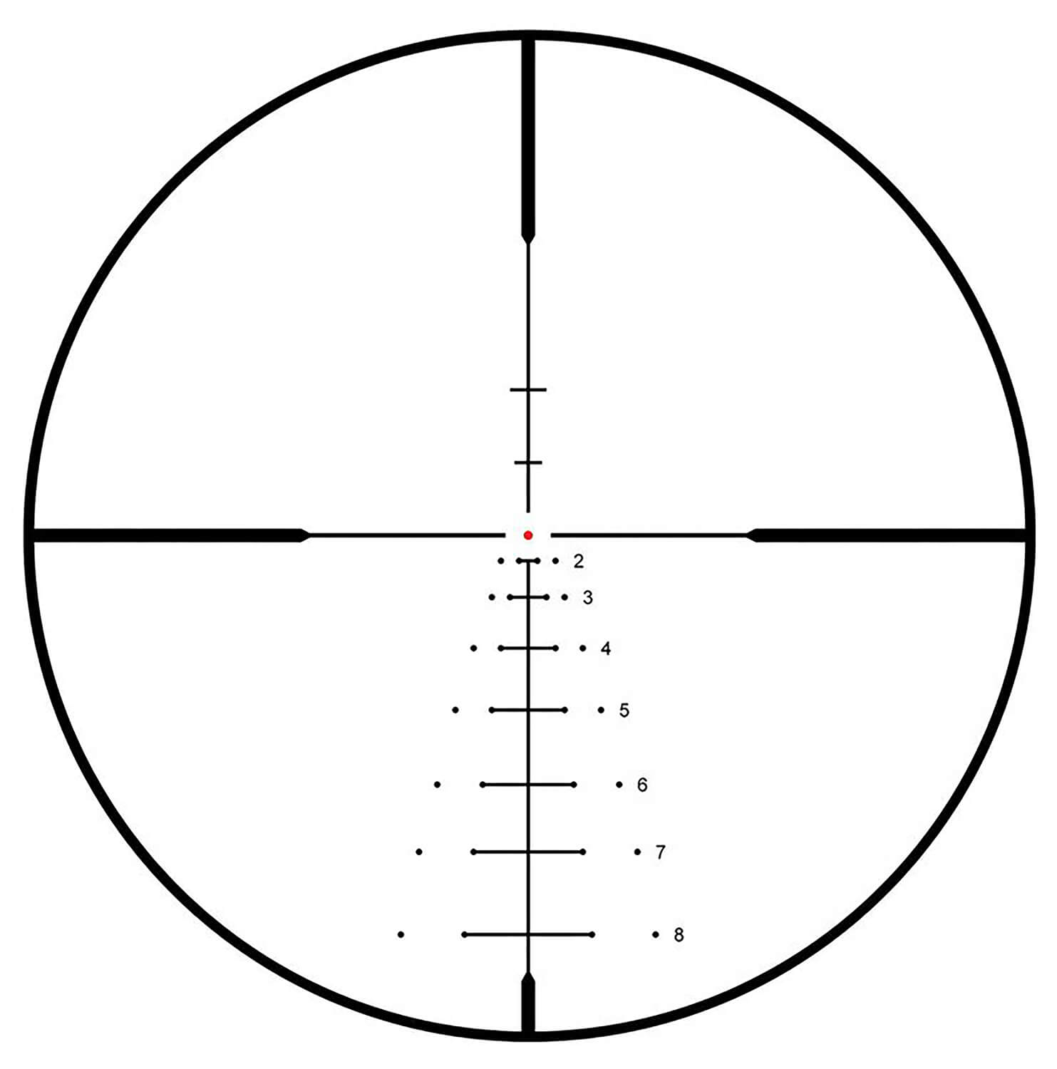 Bushnell R5-41240S25 R5 Black 4-12x 40mm 1" Tube Illuminated DOA-LRH800 Reticle - Image 3