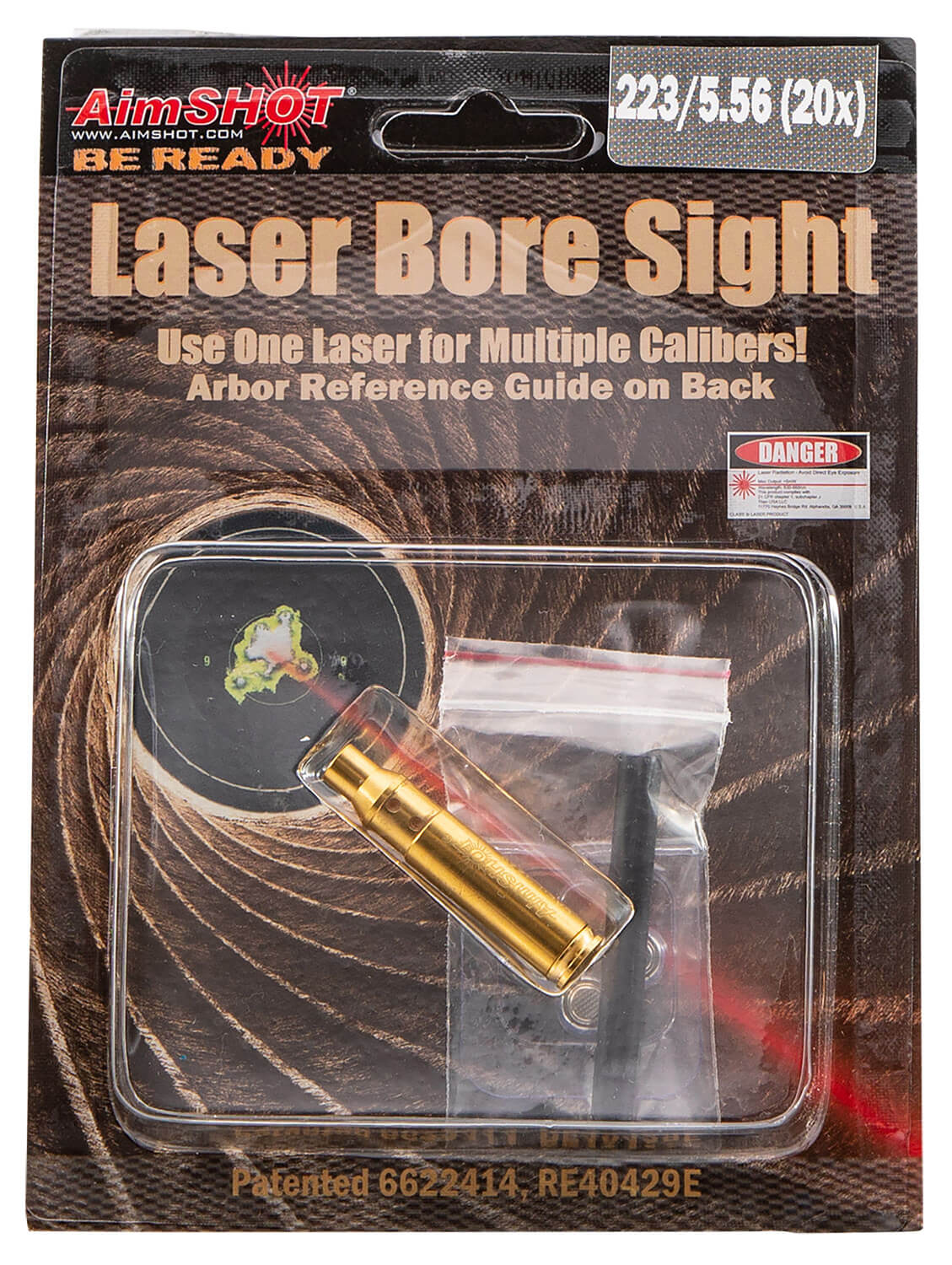 Aimshot BS22320X Laser Boresighter Cartridge 223 Rem Brass 20X Brighter - Image 2