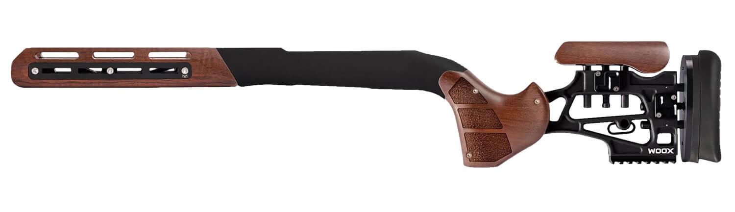 Woox SH.CHS011.04 Furiosa Chassis Walnut Aluminum/Wood Fits Tikka T3/T3x Bolt Action 31" OAL - Image 2