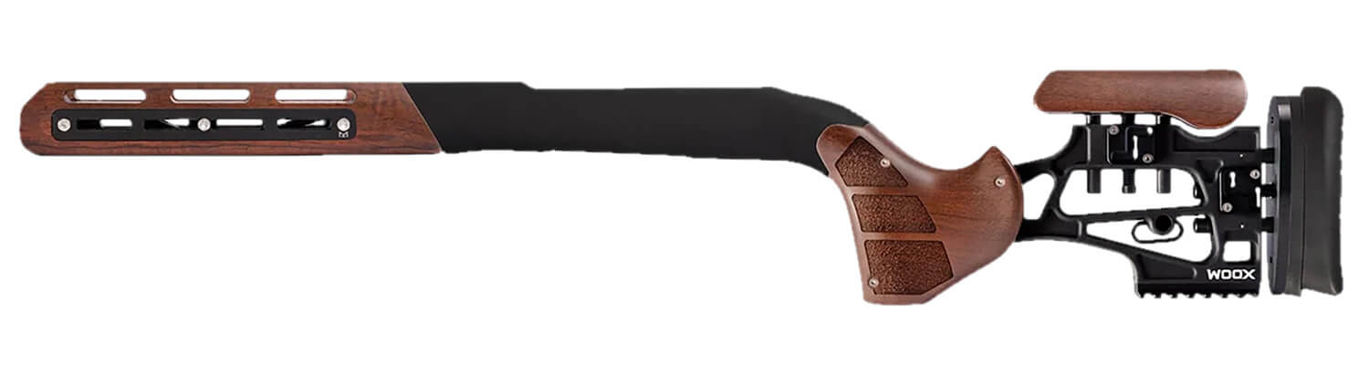 Woox SH.CHS011.13 Furiosa Chassis Walnut Aluminum/Wood Fits Ruger 10/22 Bolt Action 31" OAL - Image 2