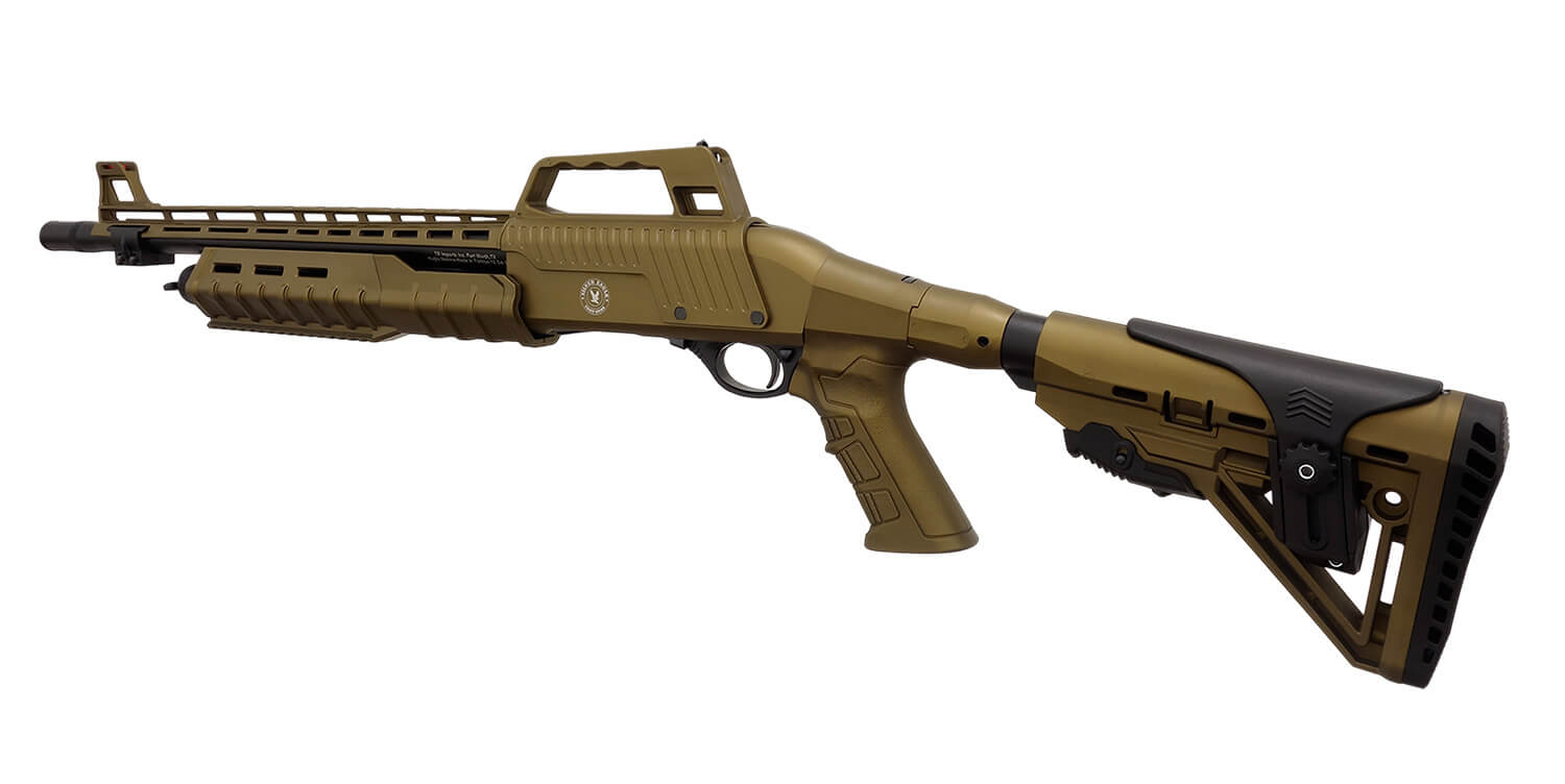 Silver Eagle Arms RZ17TACSB RZ17 12 Gauge Pump 4+1 18.50" Black Bronze Steel Barrel Bronze Receiver Bronze Synthetic Stock Picatinny Rail Forend Bronze Polymer Grip - Image 2