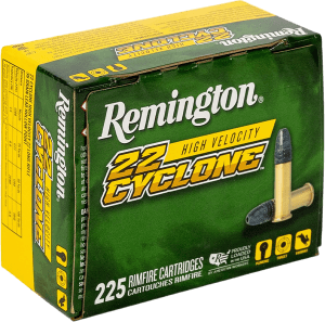 Remington Ammunition R21261 Cyclone  22LR 36gr Lead Hollow Point 225 Per Box/10 Case