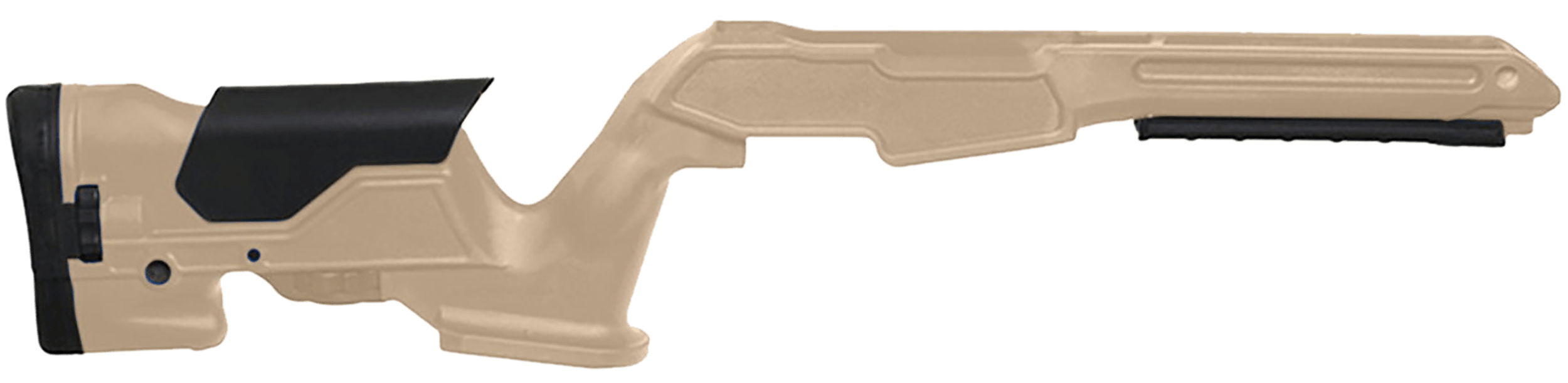 Archangel AAP1022DT Precision Stock Desert Tan Synthetic Fixed with Adjustable Cheek Riser for Ruger 10/22