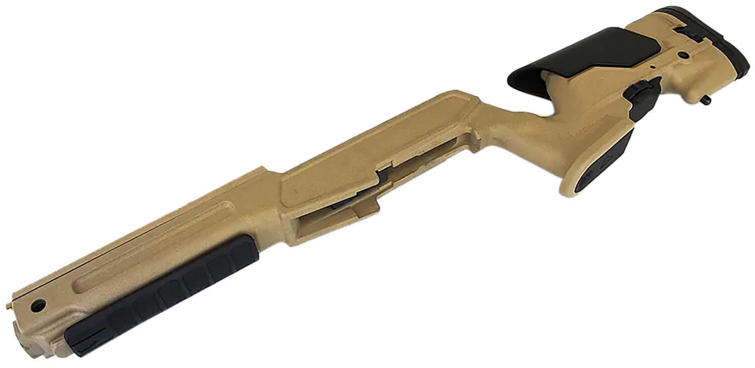 Archangel AAMINIDT Precision Stock Desert Tan Synthetic Fixed with Adjustable Cheek Riser for Ruger Mini-14 Mini Thirty - Image 2