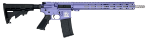 Great Lakes Firearms GL15223SSORC AR-15 223 Wylde 30+1 16" Black Nitride Threaded Barrel Wild Orchid Cerakote Aluminum Receiver w/Picatinny Rail M-LOK Handguard Adjustable Black Polymer Stock Mil-Spec Grip