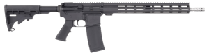 Great Lakes Firearms GL15223SSBLK AR-15 223 Wylde 30+1 16" Black Nitride Heavy Threaded Barrel Black Cerakote Aluminum Receiver w/Picatinny Rail M-LOK Handguard Adjustable Black Polymer Stock Mil-Spec Grip Right Hand