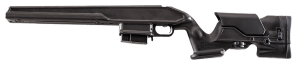 Archangel AA1500 Precision Stock Black Synthetic Fixed with Adjustable Cheek Riser for Weatherby Vanguard; Howa 1500