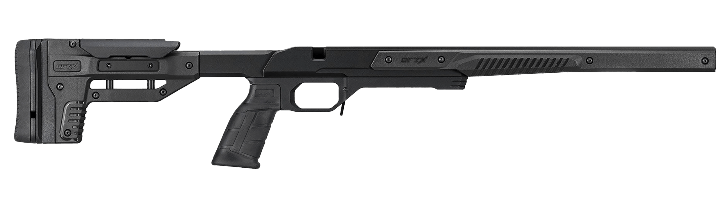 Mdt Sporting Goods Inc 104781BLK Oryx Rifle Chassis Black Aluminum Fits Ruger 10/22