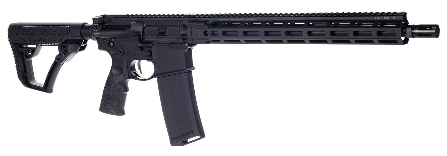 Daniel Defense 0220112138047 DD4 R3 V7 5.56 NATO 30+1 16" Black Government Profile Barrel Black Anodized Aluminum Receiver w/Picatinny Rail M-LOK Handguard Black Polymer DD Buttstock Black Polymer Grip Ambidextrous - Image 3