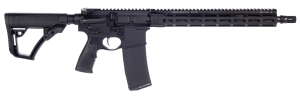 Daniel Defense 0220105296047 DD4 R3 SLW 5.56 NATO 30+1 16" Black DLC Threaded Barrel Black Anodized Aluminum Receiver w/Picatinny Rail M-LOK Handguard Black Polymer DD Buttstock Black Polymer Grip Ambidextrous