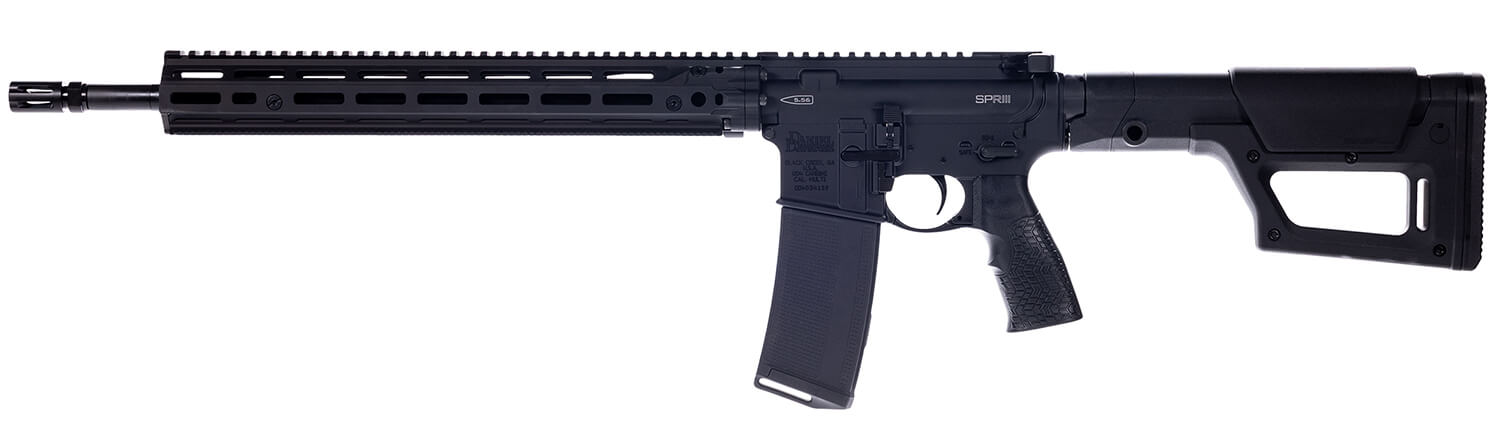 Daniel Defense 0219116291047 SPRIII 5.56 NATO 30+1 18" Black DLC Threaded Barrel Black Aluminum Receiver w/Picatinny Rail ARCA Swiss/M-LOK Handguard Magpul PRS Lite Black Polymer Stock Black Polymer Grip Ambidextrous - Image 2