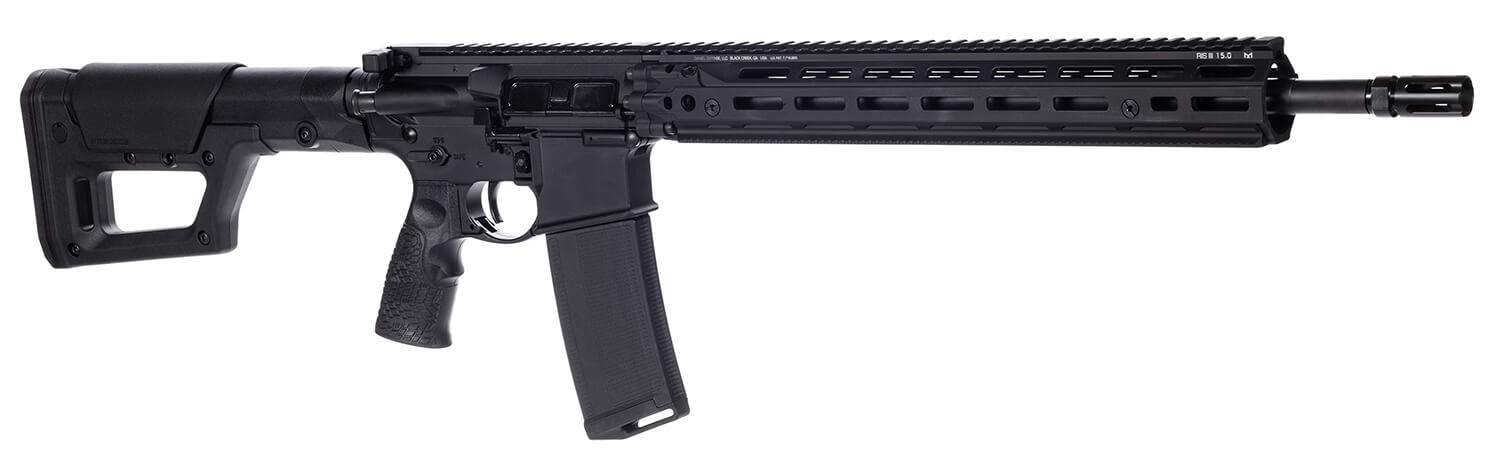 Daniel Defense 0219116291047 SPRIII 5.56 NATO 30+1 18" Black DLC Threaded Barrel Black Aluminum Receiver w/Picatinny Rail ARCA Swiss/M-LOK Handguard Magpul PRS Lite Black Polymer Stock Black Polymer Grip Ambidextrous - Image 3
