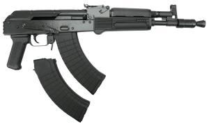 Pioneer Arms AK0031FTPROP Hellpup Pro 7.62x39mm 30+1 11.73" Black Threaded Barrel Receiver w/Black Side Mounted Optic Rail Rear Picatinny Rail Black Polymer Forend Black Plastic Grip Right Hand