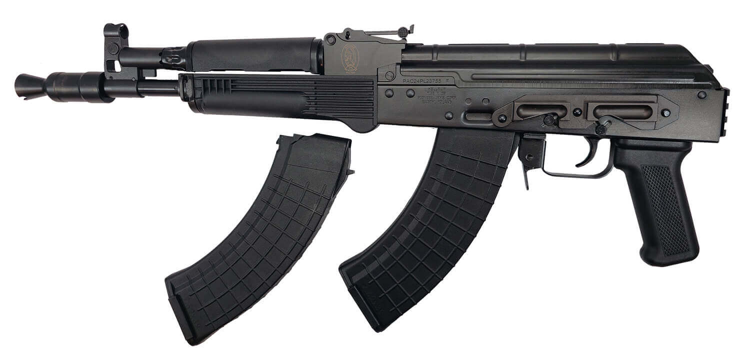 Pioneer Arms AK0031FTPROP Hellpup Pro 7.62x39mm 30+1 11.73" Black Threaded Barrel Receiver w/Black Side Mounted Optic Rail Rear Picatinny Rail Black Polymer Forend Black Plastic Grip Right Hand - Image 2