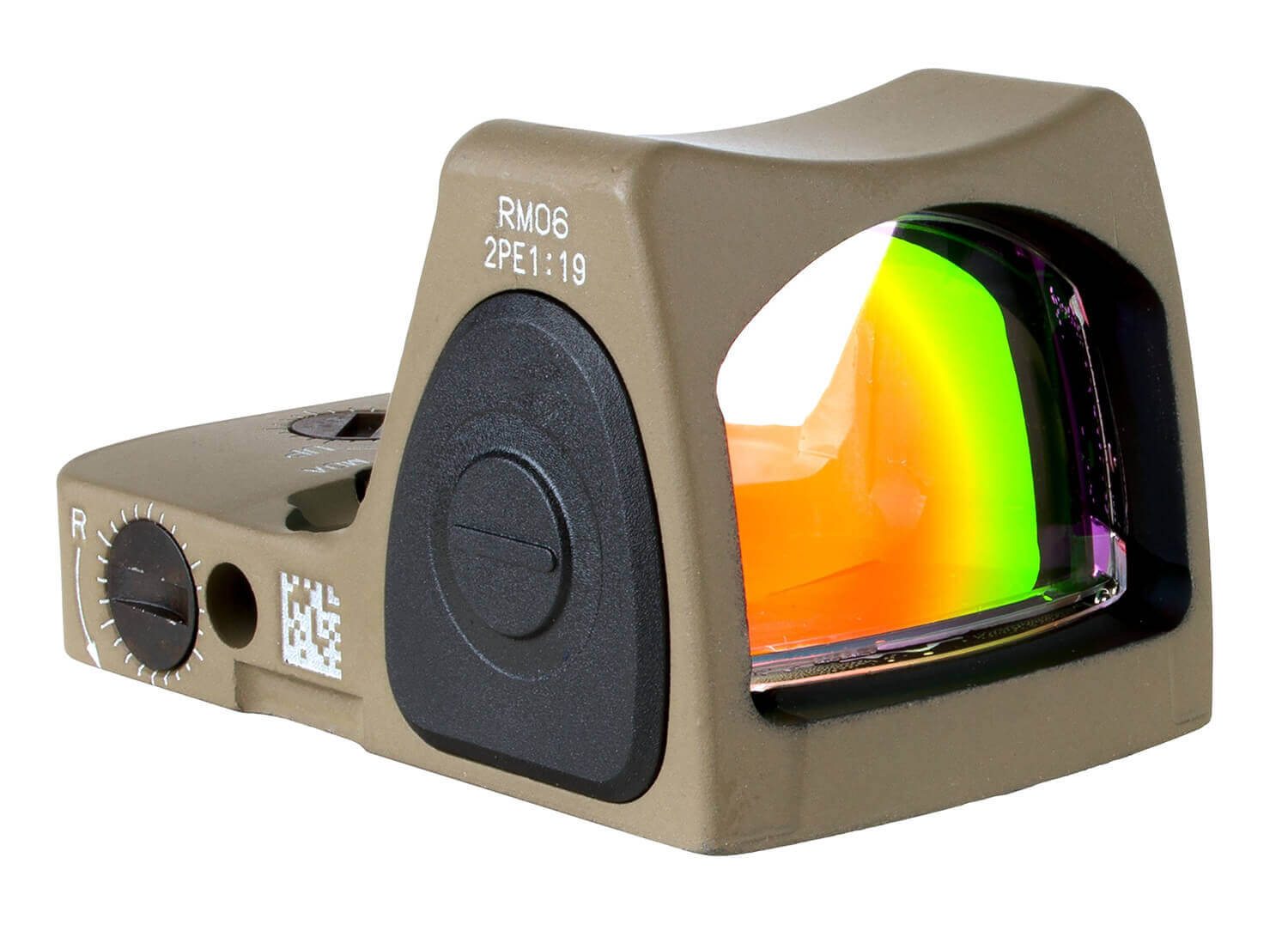 Trijicon 700816 RMR Dual Defense Cerakote Black/FDE 1x 3.25 MOA Red Dot Reticle Fits Sig Sauer M17/18 - Image 3