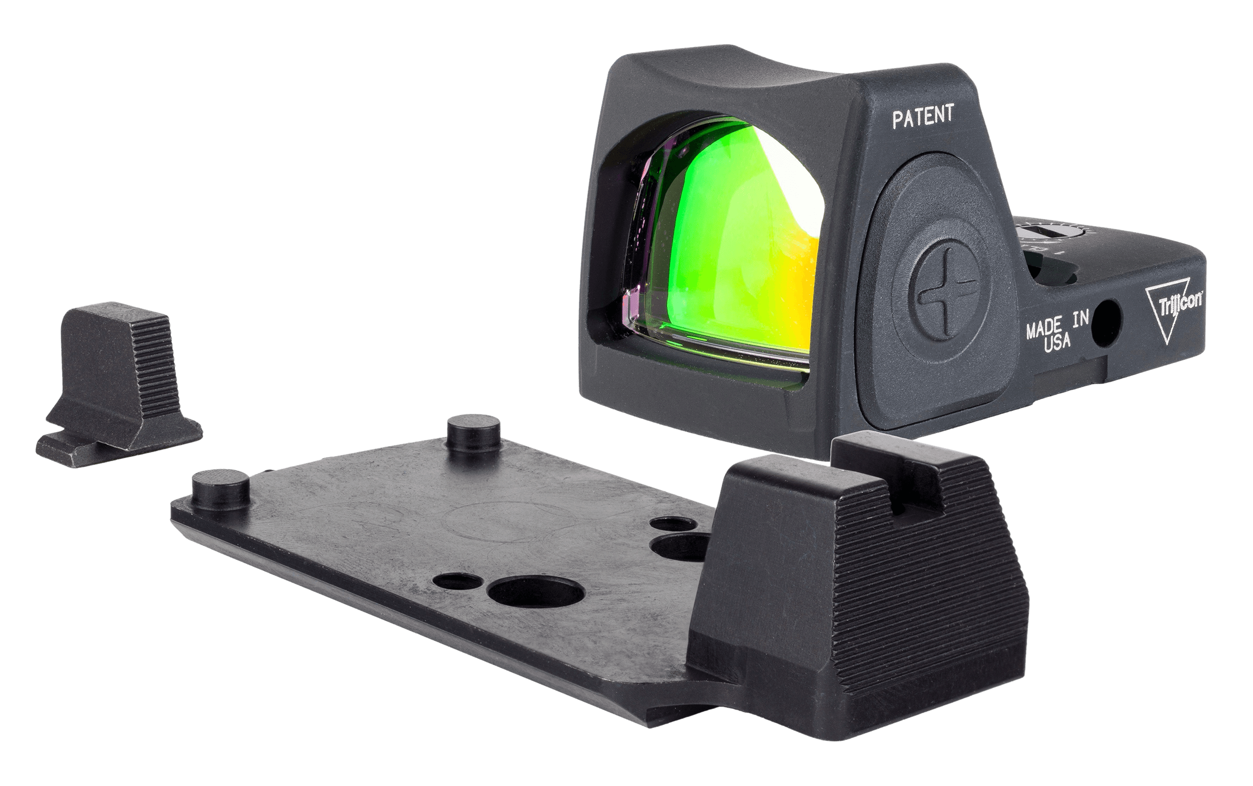 Trijicon 700817 RMR Dual Defense Cerakote Black 1x 3.25 MOA Red Dot Reticle Fits Sig Sauer M17/18