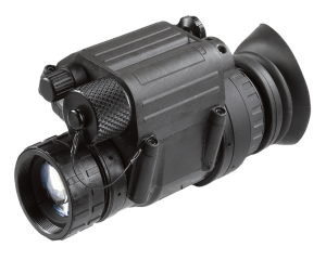 AGM Global Vision 11P14123484121 PVS-14 3AW2 Black Night Vision 1x Gen 3 Auto-Gated White Phosphor Level 2 Intensifier Tube