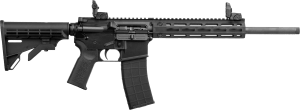 Tippmann Arms A101220 M4 LTE MSR 22 LR 25+1 16" Black Parkerized Threaded Barrel Matte Black Aluminum Receiver w/Picatinny Rail M-LOK Handguard Black Adj CAR15 Polymer Stock Black Gen2 Grip Right Hand