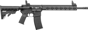 Tippmann Arms A101032 M4 Elite MSR 22 LR 25+1 16" Black Parkerized Threaded Barrel Matte Black Aluminum Receiver w/Picatinny Rail M-LOK Handguard Black Adj CAR15 Polymer Stock Black Gen2 Grip Right Hand