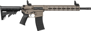 Tippmann Arms A101164 M4 Elite MSR 22 LR 25+1 16" Black Parkerized Threaded Barrel Flat Dark Earth Aluminum Receiver w/Picatinny Rail M-LOK Handguard Black Adj CAR15 Polymer Stock Black Gen2 Grip Right Hand