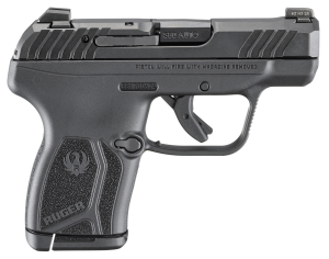 Ruger 13765 LCP Max Compact Frame 380 ACP 10+1 2.80" Black Oxide Alloy Steel Barrel Black Nitride Alloy Steel Serrated Slide Black Polymer Frame Textured Grip No Manual Safety