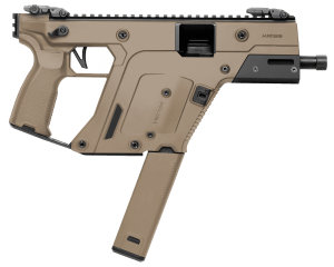 Kriss USA KV903PFD00 Vector SDP Gen3 9mm Luger 40+1 5.50" Black Nitride Threaded Barrel M-LOK Handguard Flat Dark Earth Receiver w/Picatinny Rail Rear Picatinny Rail Black Polymer Grip Ambidextrous Glock Mag Compatible