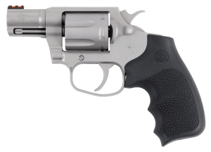 Colt Mfg COBRASM2RFO Cobra  38 Special +P 6rd Shot 2" Matte Stainless Barrel  Cylinder & Frame  Black Hogue Overmolded Grip  Exposed Hammer