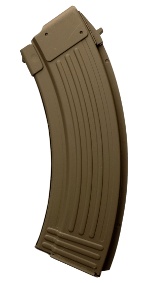 Global Ordnance LLC 810091157466 30rd 7.62x39mm FDE Steel