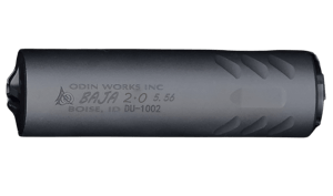Odin Works SUP-BAJA-2.0-556-BLK BAJA  5.56mm 1.5″ Black Steel 1/2″x28