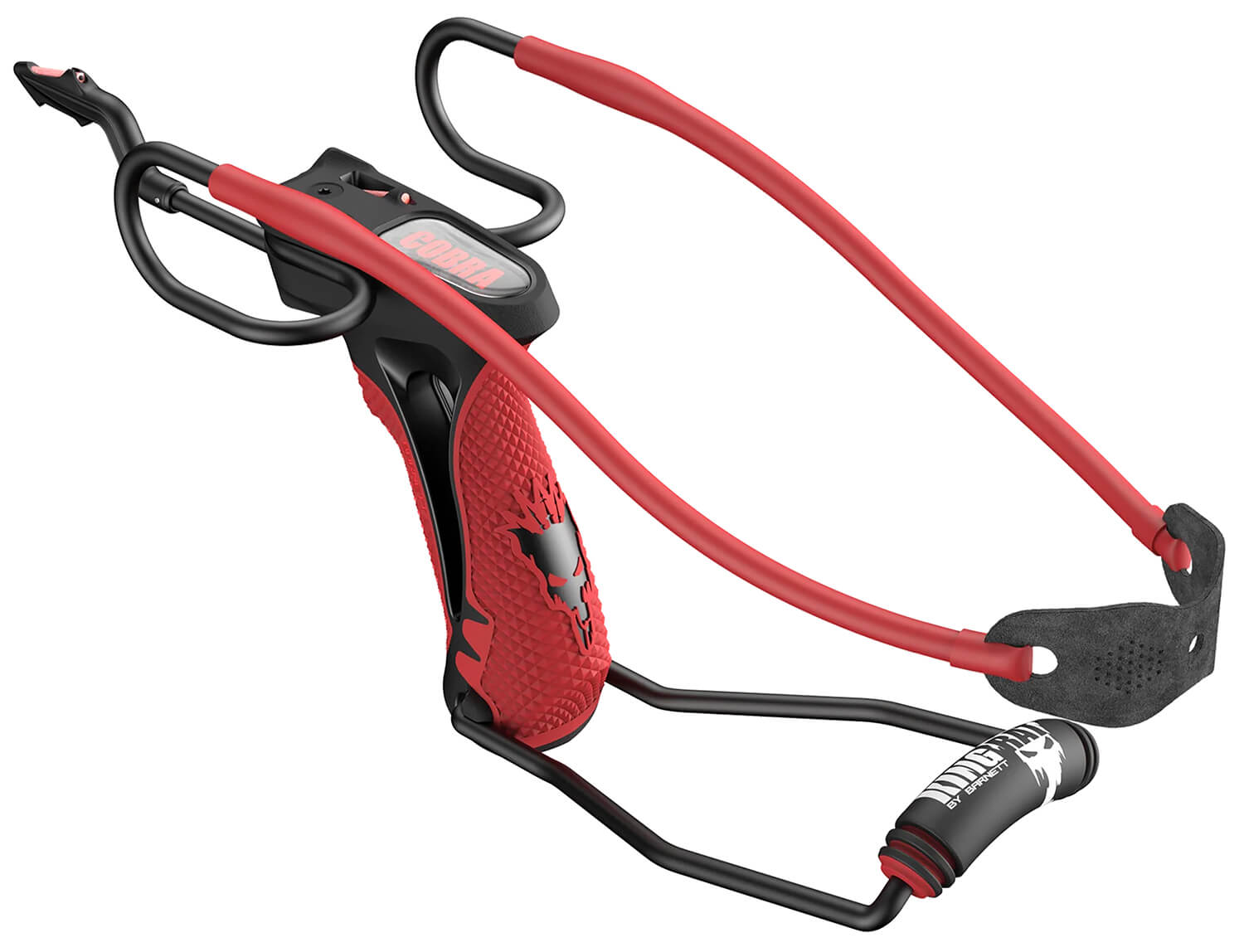 Barnett Outdoors BAR50003 Cobra Slingshot Black/Red Barnett Outdoors BAR50003 Cobra Slingshot Black/Red