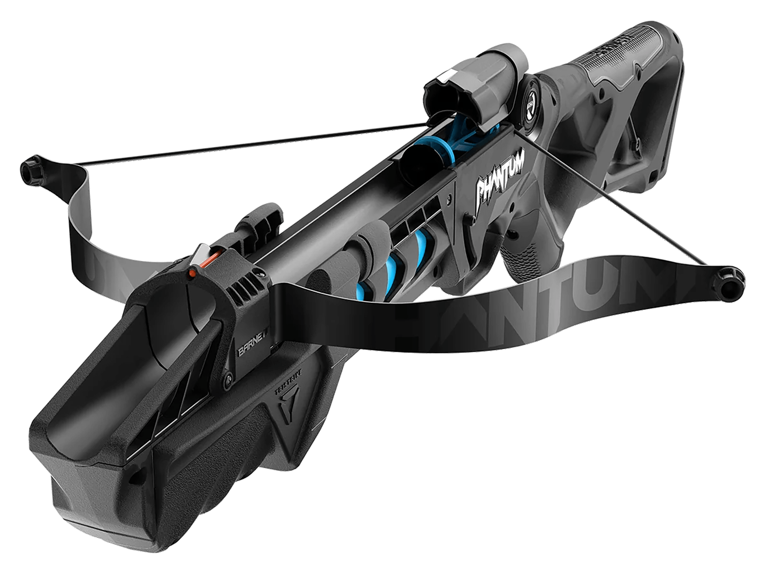 Barnett Outdoors BAR50016 Phantum Toy Crossbow Black/Blue Includes Practice Target Barnett Outdoors BAR50016 Phantum Toy Crossbow Black/Blue Includes Practice Target