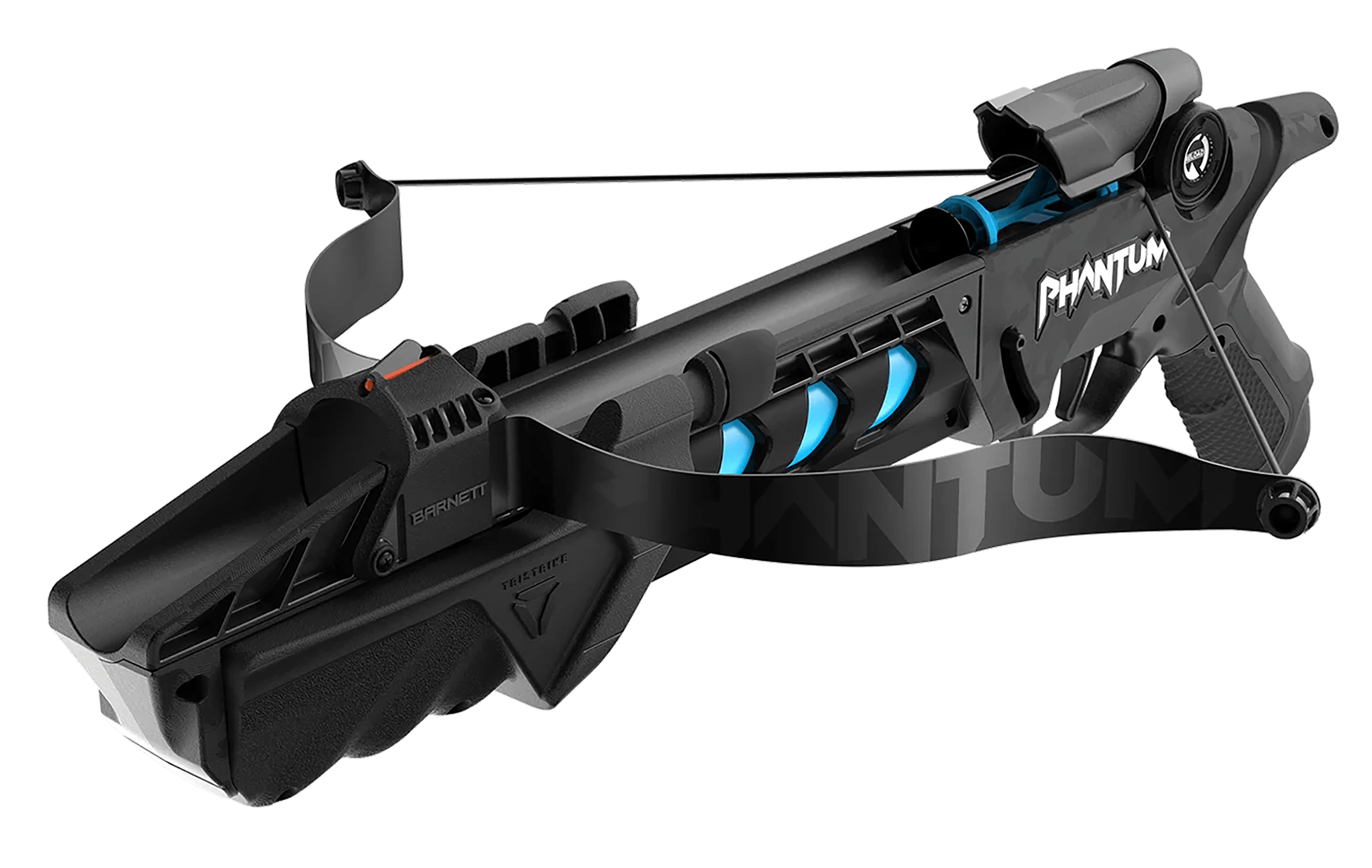 Barnett Outdoors BAR50024 Phantum Toy Crossbow Compact Black/Blue Includes Practice Target Barnett Outdoors BAR50024 Phantum Toy Crossbow Compact Black/Blue Includes Practice Target