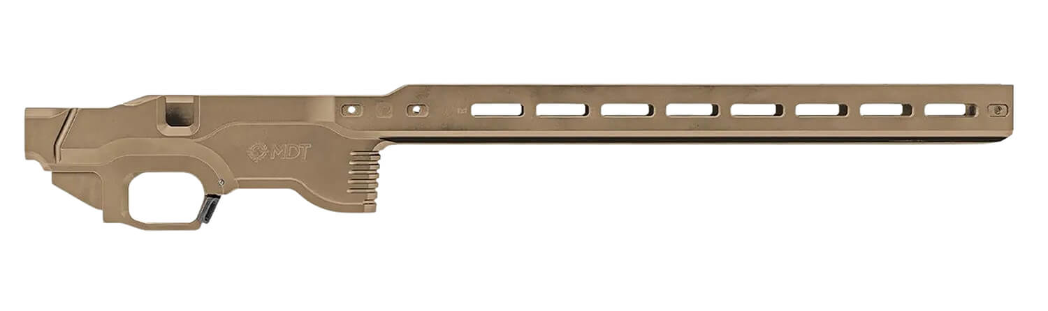 Mdt Sporting Goods Inc 114881FDE ACC Premier Gen2 Chassis Base Cerakote Flat Dark Earth Aluminum Fits Ruger American Rimfire Right Hand Mdt Sporting Goods Inc 114881FDE ACC Premier Gen2 Chassis Base Cerakote Flat Dark Earth Aluminum Fits Ruger American Rimfire Right Hand