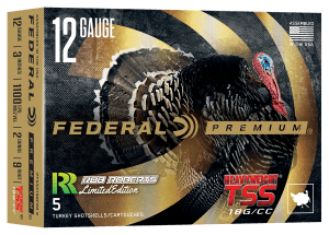 Federal PTSSX198FRR9 Heavyweight TSS 12Gauge 3″ 2oz Tungsten 9Shot 5 Per Box/10 Case Federal PTSSX198FRR9 Heavyweight TSS 12Gauge 3″ 2oz Tungsten 9Shot 5 Per Box/10 Case