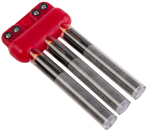 Thompson Center Arms  LLC 9053R U-View Flex Loader 50Cal Red/Clear Plastic